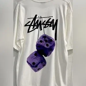 【Stussy】◆Fuzzy Dice T-Shirt White◆大人気・関税込◆ Buy Stussy Fuzzy Dice Tee 'White' - 1904765 WHIT | GOAT